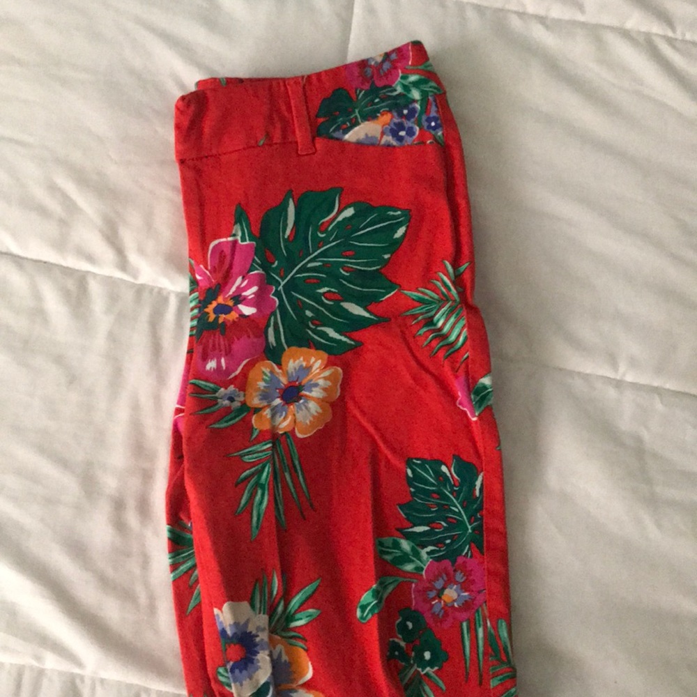 Tropics print pixie pants - Picture 2 of 3
